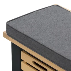 Ashstead Storage Bench - Oak & Charcoal -Furniture Series Sale 13642204 2484953455933643