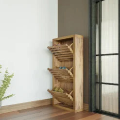 Erik Slatted Shoe Storage Unit -Furniture Series Sale 13642845 1764967648417070