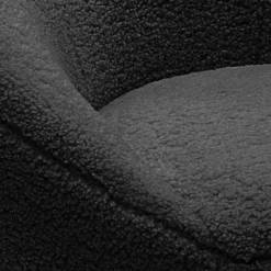 Bernie Boucle Chunky Tub Chair - Black -Furniture Series Sale 13644161 1324997057010519