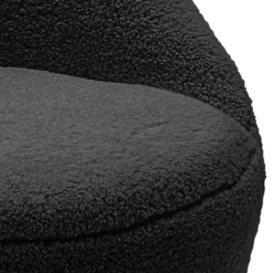 Bernie Boucle Chunky Tub Chair - Black -Furniture Series Sale 13644161 8674997057062107