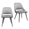 Oliver Upholstered Dining Chairs - Set Of 2 - Grey 1 Oliver Upholstered Dining Chairs - Set Of 2 - Grey -Furniture Series Sale 13644173 1274965386426052