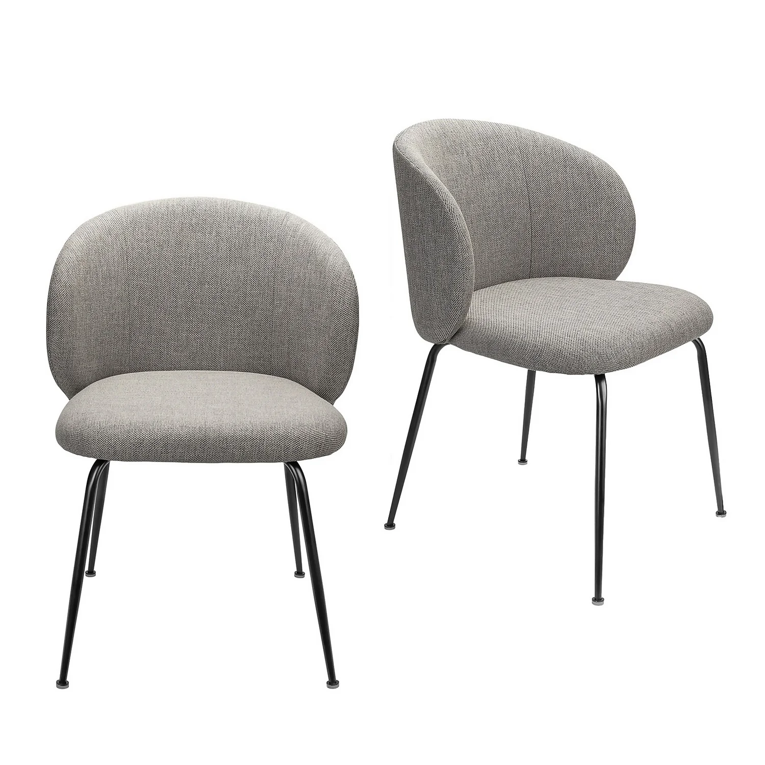 Maxwell Dining Chair - Set Of 2 - Grey 3 Maxwell Dining Chair - Set Of 2 - Grey