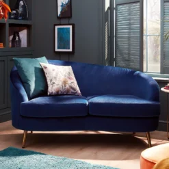 Lucie Asymmetric 2 Seater Sofa - Midnight 12 Lucie Asymmetric 2 Seater Sofa - Midnight -Furniture Series Sale 13644192 1975003705554341