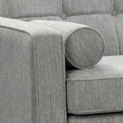 Draper Woven Fabric 2 Seater Sofa In A Box - Grey -Furniture Series Sale 13646006 2074978299906147