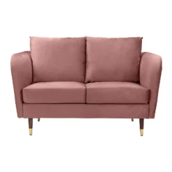 Cosmo Velvet 2 Seater Sofa In A Box - Rose Pink -Furniture Series Sale 13646013 8944978299778491