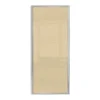 Ellipse Sliding Wardrobe Door 1 Panel Cream Glass With Aluminium Frame (W) 914mm -Furniture Series Sale 13660786 4954935066734598