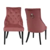 Annabelle Velvet Chairs - Set Of 2 - Rose 1 Annabelle Velvet Chairs - Set Of 2 - Rose -Furniture Series Sale 13667707 3144964354852088