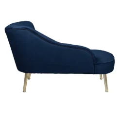 Gigi Velvet Chaise Longue - Midnight -Furniture Series Sale 13698290 1604975247829651