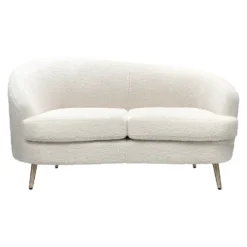 Lucie Asymmetric 2 Seater Sofa - Boucle -Furniture Series Sale 13863934 4835004227790540