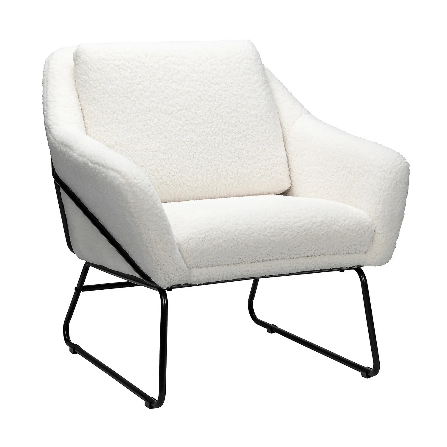 Evelyn Metal Frame Chair - Boucle 3 Evelyn Metal Frame Chair - Boucle