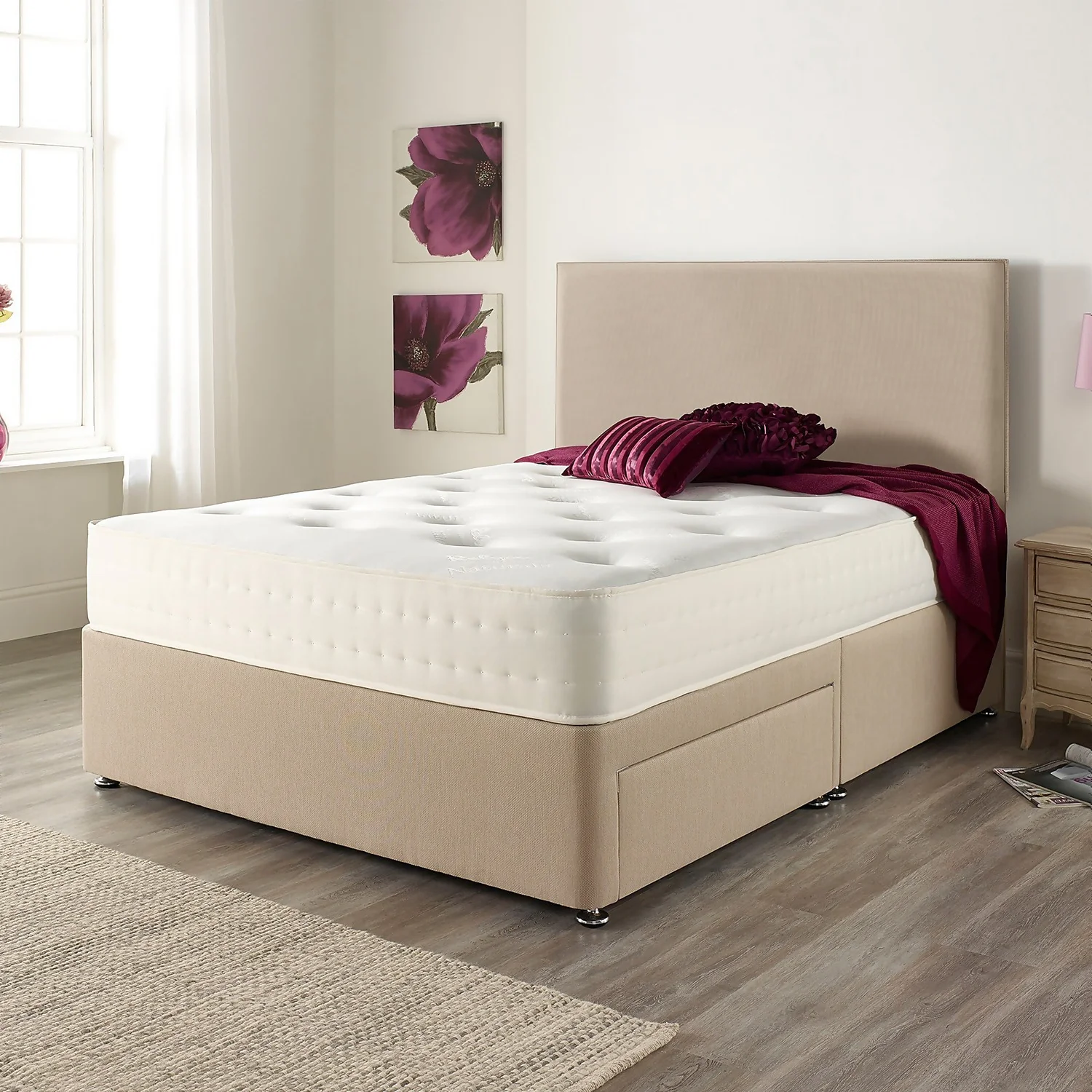 Relyon Cashmere 1300 Mattress - Double 4 Relyon Cashmere 1300 Mattress - Double - Image 2