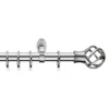 Extendable Curtain Pole With Cage Ball Finial - Steel -Furniture Series Sale 13909296 1134987948378020