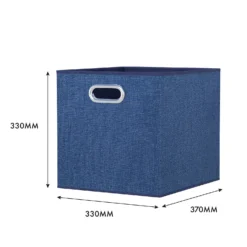 Clever Cube Fabric Insert - Set Of 2 - Steel Blue -Furniture Series Sale 13911397 2654981913057490