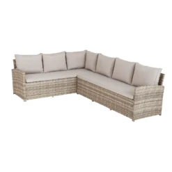 Matara Rattan Effect Corner Sofa Set -Furniture Series Sale 13951470 2045021609439600