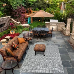 Homebase Outdoor Rug - Grey 160x230cm 7 Homebase Outdoor Rug - Grey 160x230cm -Furniture Series Sale 13953337 9194989199353489