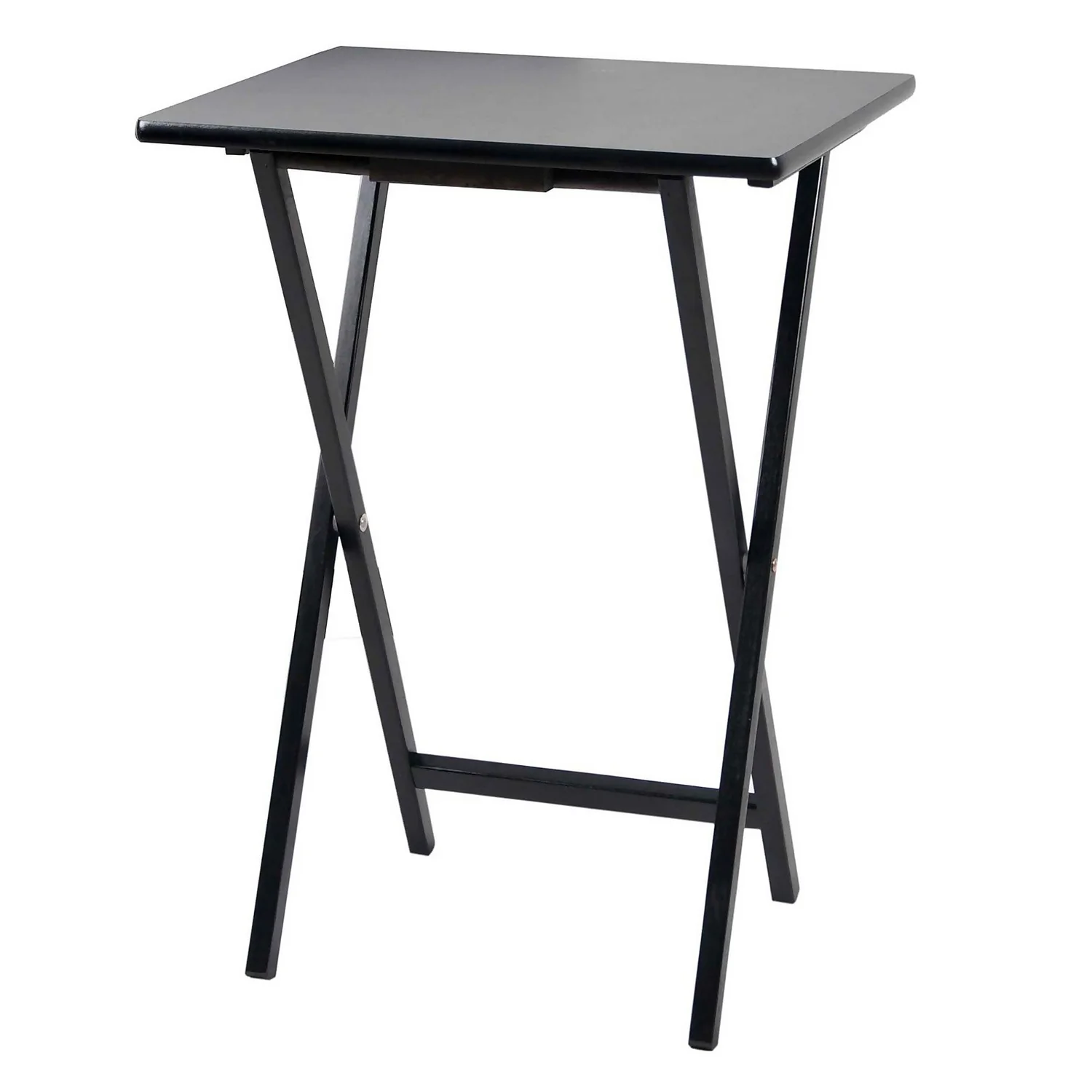 Wooden Folding Table - Black 3 Wooden Folding Table - Black