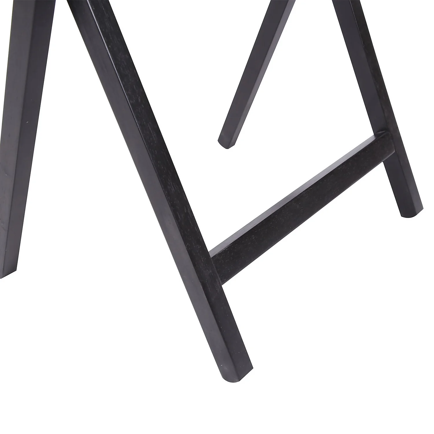Wooden Folding Table - Black 8 Wooden Folding Table - Black - Image 6
