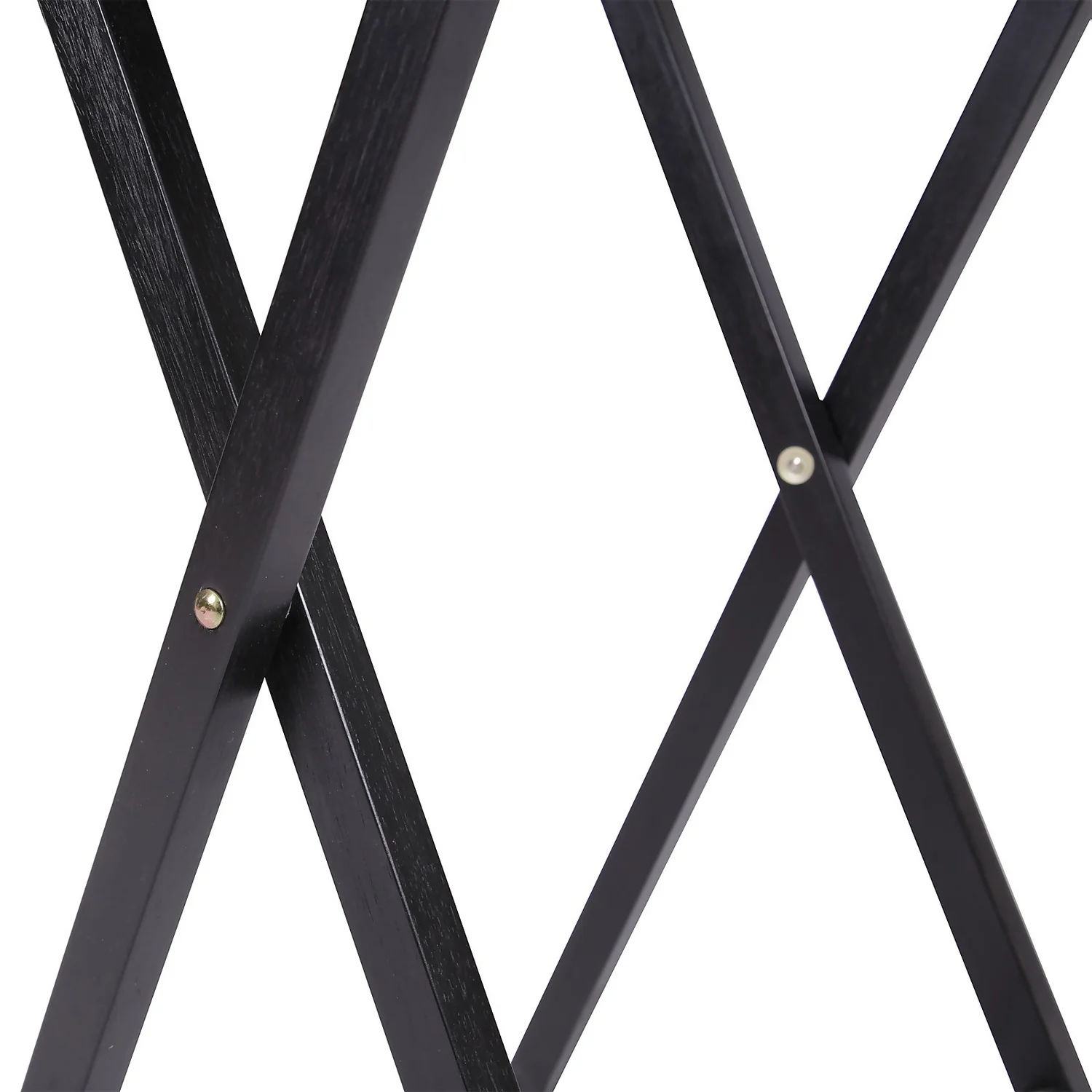 Wooden Folding Table - Black 7 Wooden Folding Table - Black - Image 5