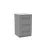 House Beautiful Realm Narrow Chest Of Drawers - Grey Shaker (W) 450mm X (H) 756mm -Furniture Series Sale 13999815 1945005576222824