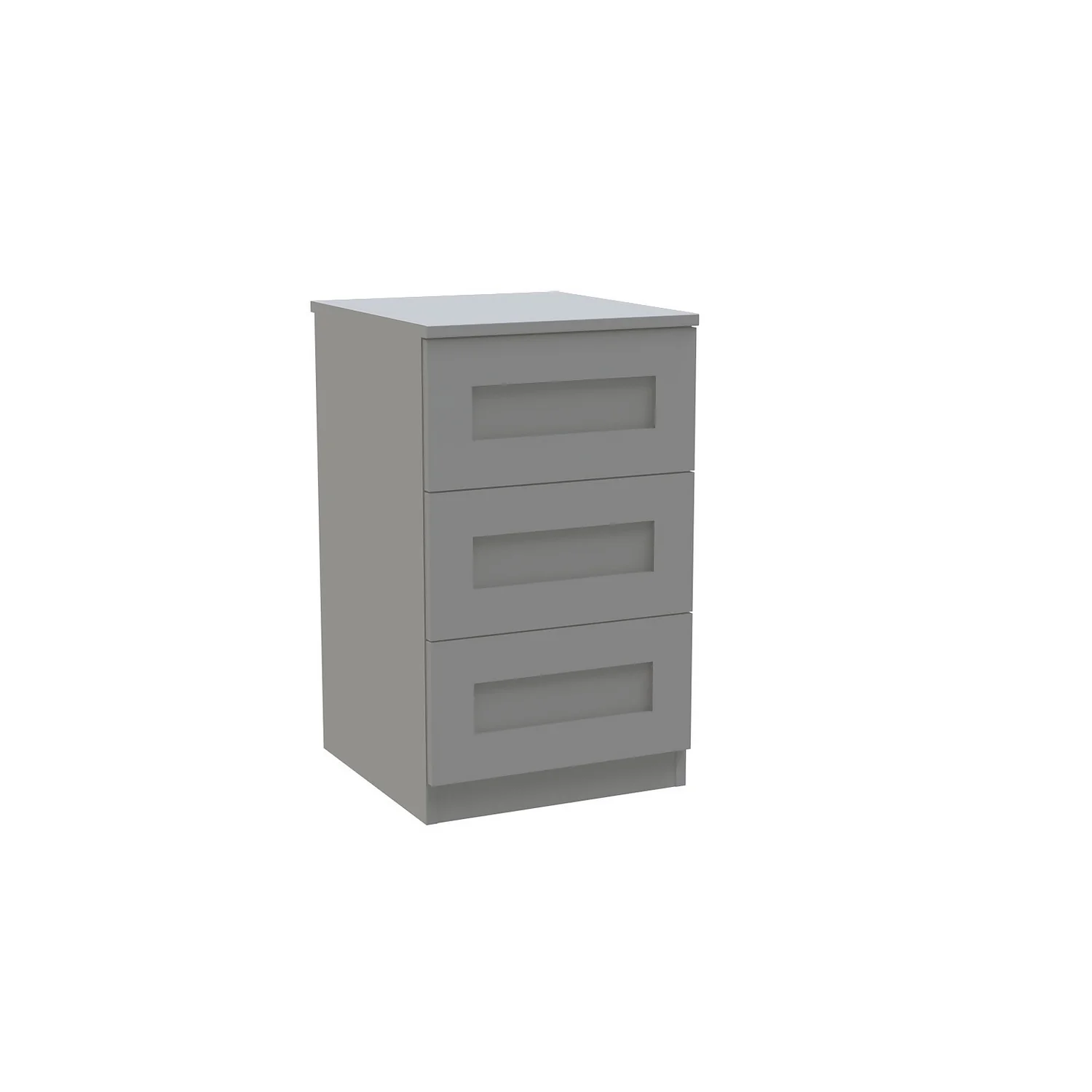 House Beautiful Realm Narrow Chest Of Drawers - Grey Shaker (W) 450mm X (H) 756mm 3 House Beautiful Realm Narrow Chest Of Drawers - Grey Shaker (W) 450mm X (H) 756mm