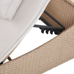 Natural Folding Rattan Sun Lounger -Furniture Series Sale 14005776 2015022649763655