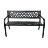 Black Steel Garden Bench 2 Black Steel Garden Bench -Furniture Series Sale 14005779 1775018249429760