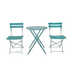 Millie Metal Bistro Set - Green 13 Millie Metal Bistro Set - Green -Furniture Series Sale 14005782 6135018249521962