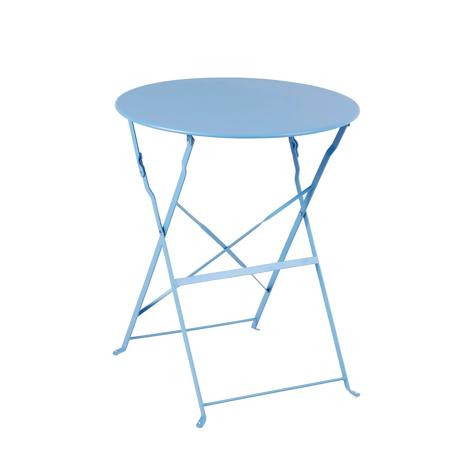 Millie Metal Bistro Set - Blue 5 Millie Metal Bistro Set - Blue - Image 3