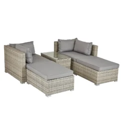 Cairo Grey Rattan Effect Garden Sofa Set 17 Cairo Grey Rattan Effect Garden Sofa Set -Furniture Series Sale 14005786 1105022103051854