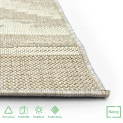 Recycled Diamond Rug - Natural - 200x290cm -Furniture Series Sale 14015900 4475006094335268