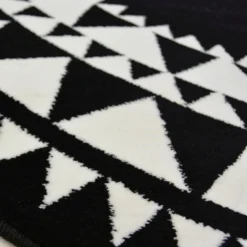 Daytona Atec Rug - Black - 133cm -Furniture Series Sale 14016022 6935006085664071