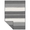 Duo Weave Indoor/Outdoor Rug - Stripe Charcoal - 120x170cm -Furniture Series Sale 14016642 1985003718584103