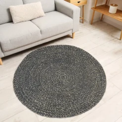 Java Circle Rug - Grey - 150cm -Furniture Series Sale 14016697 1025002672242033