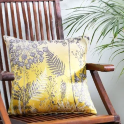 Floral Garden Cushion - Yellow -Furniture Series Sale 14227022 9015022434595495