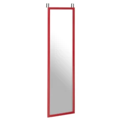 Over Door Hanging Mirror - Red - 33.5x124cm -Furniture Series Sale 14820924 7355058442807875