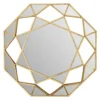 Marcia Faceted Octagonal Wall Mirror - Gold - 81cm 2 Marcia Faceted Octagonal Wall Mirror - Gold - 81cm -Furniture Series Sale 14820929 9385058974868282