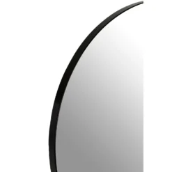 Cindy Large Round Wall Mirror - Matt Black - 70cm -Furniture Series Sale 14820937 9815058437750007