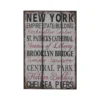 New York Wall Plaque - 25x38cm -Furniture Series Sale 14820959 2045057939857596