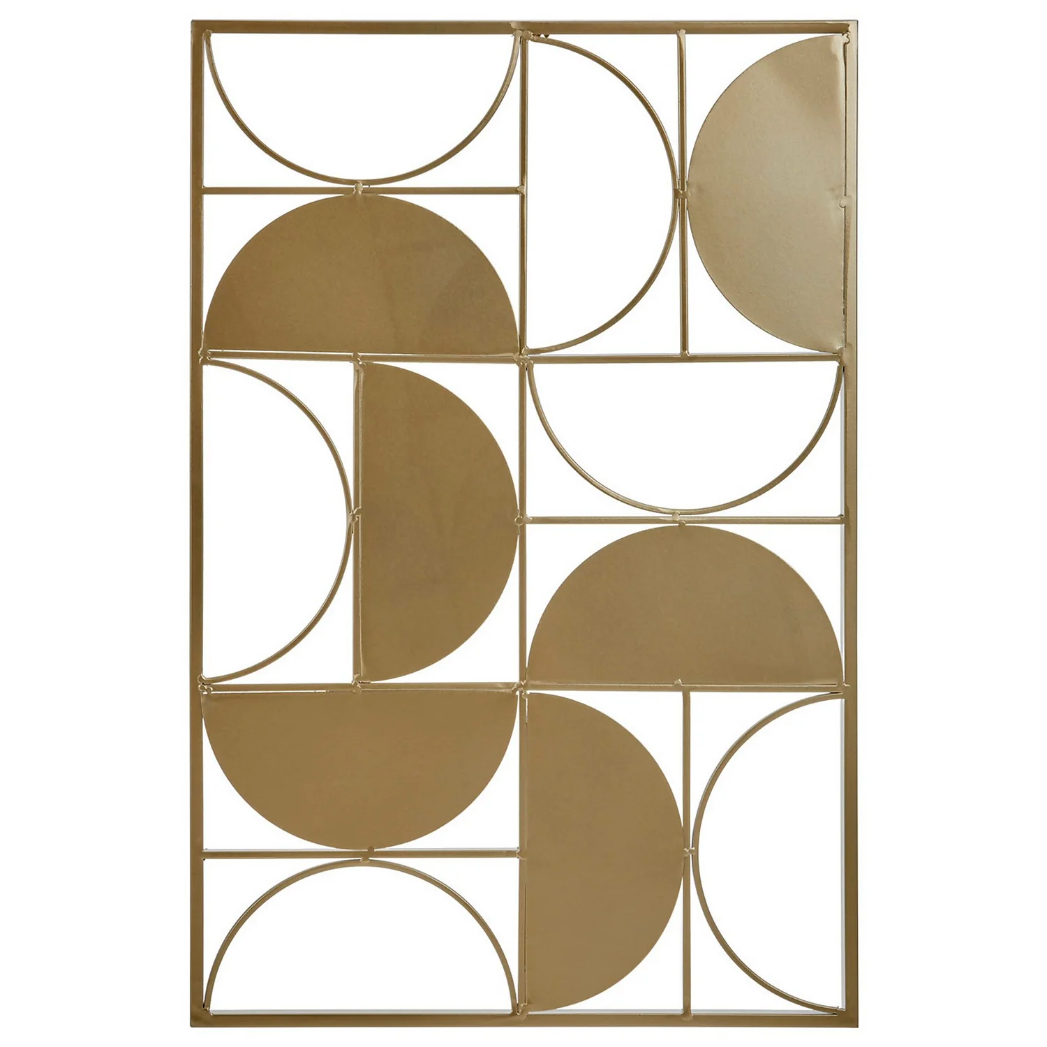 Trento Gold Metal Wall Art - 50.5x75.5cm 3 Trento Gold Metal Wall Art - 50.5x75.5cm