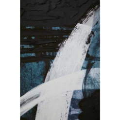 Astratto Wall Art Oil Painting - Blue & Black - 103x143cm 13 Astratto Wall Art Oil Painting - Blue & Black - 103x143cm -Furniture Series Sale 14821009 1845058683460726