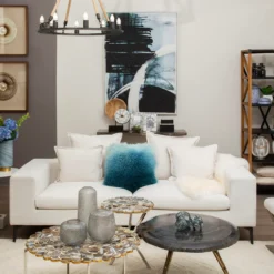 Astratto Wall Art Oil Painting - Blue & Black - 103x143cm 11 Astratto Wall Art Oil Painting - Blue & Black - 103x143cm -Furniture Series Sale 14821009 5315058683398380