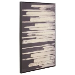 Astratto Canvas Wall Art Oil Painting - Black & Natural - 82.6x122.6cm -Furniture Series Sale 14821017 9795058393166623