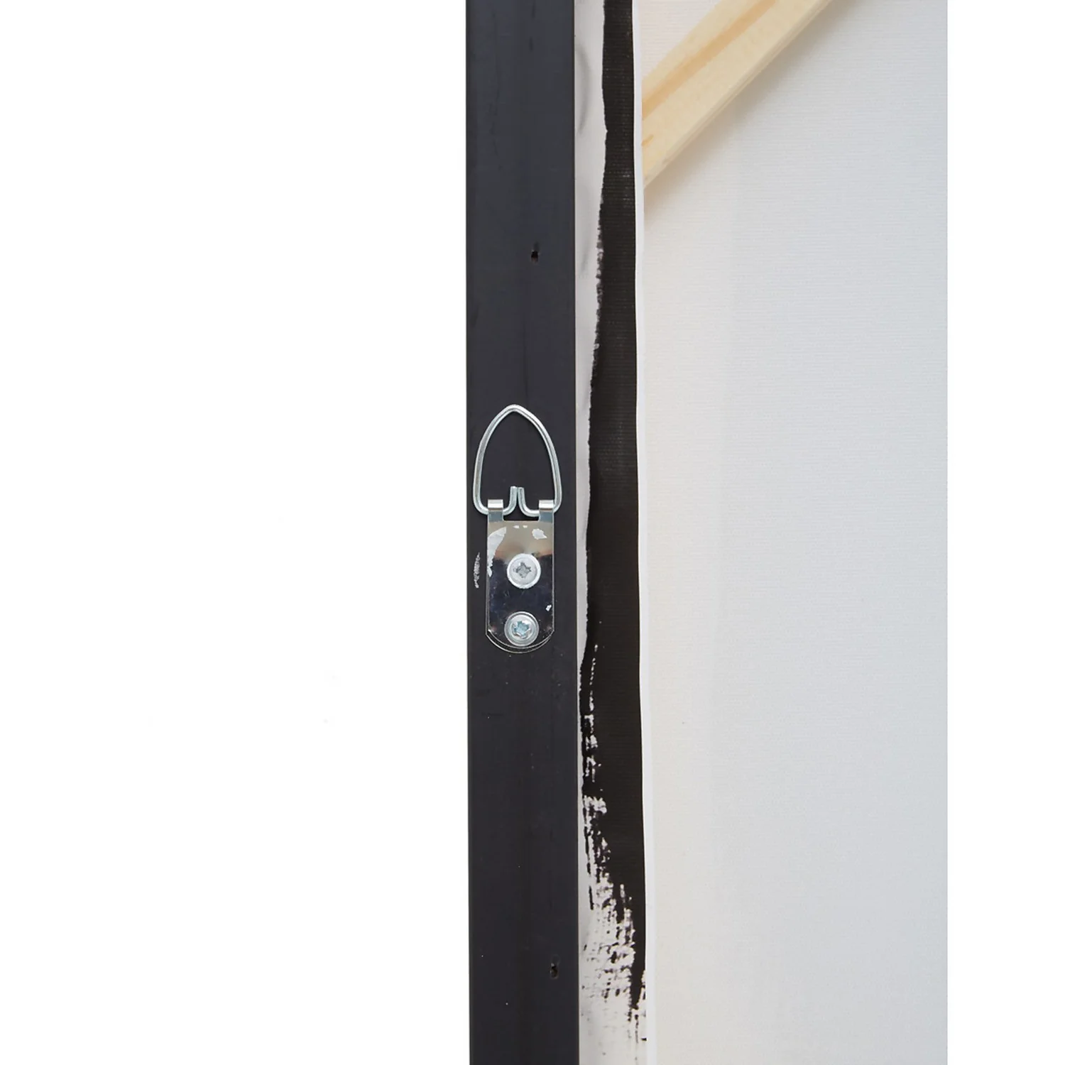 Astratto Canvas Wall Art - Black, White & Gold - 102.6x102.6cm 8 Astratto Canvas Wall Art - Black, White & Gold - 102.6x102.6cm - Image 6